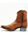 Image #3 - Sendra Women's Lizzie Western Booties - Snip Toe , Cognac, hi-res