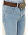 Image #2 - Shyanne Little Girls' Light Wash Riding Jeans, Light Wash, hi-res