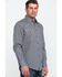 Image #3 - Tin Haul Men's Metal Logo Print Long Sleeve Western Shirt, Grey, hi-res