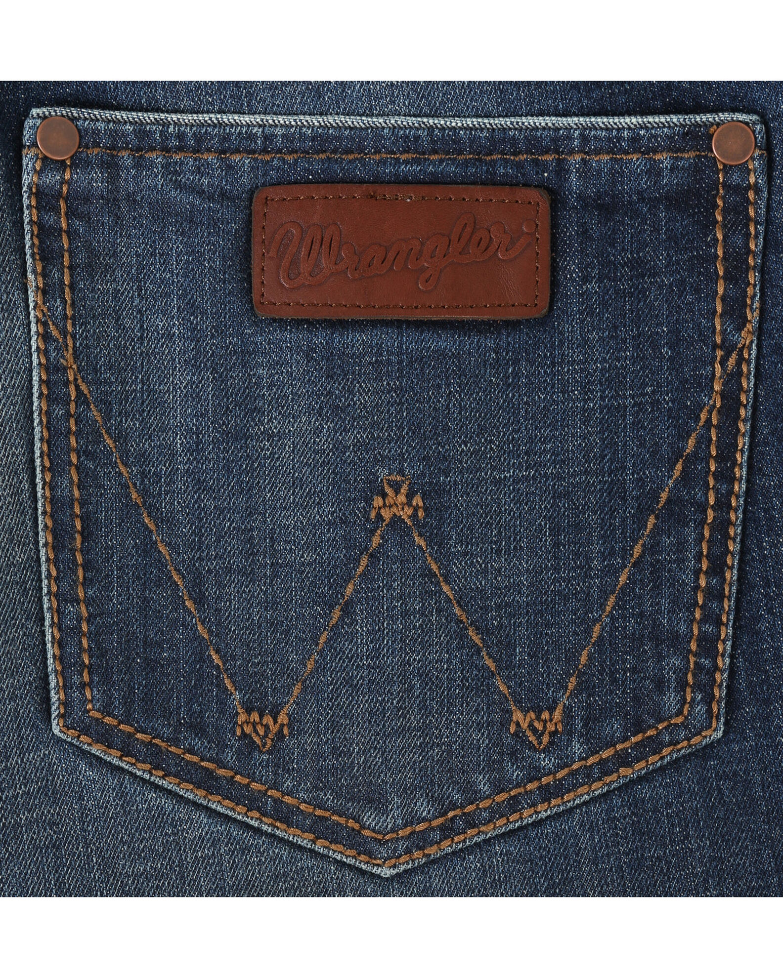 Image #10 - Wrangler Retro Men's Medium Wash Low Rise Relaxed Bootcut Jeans, Indigo, hi-res