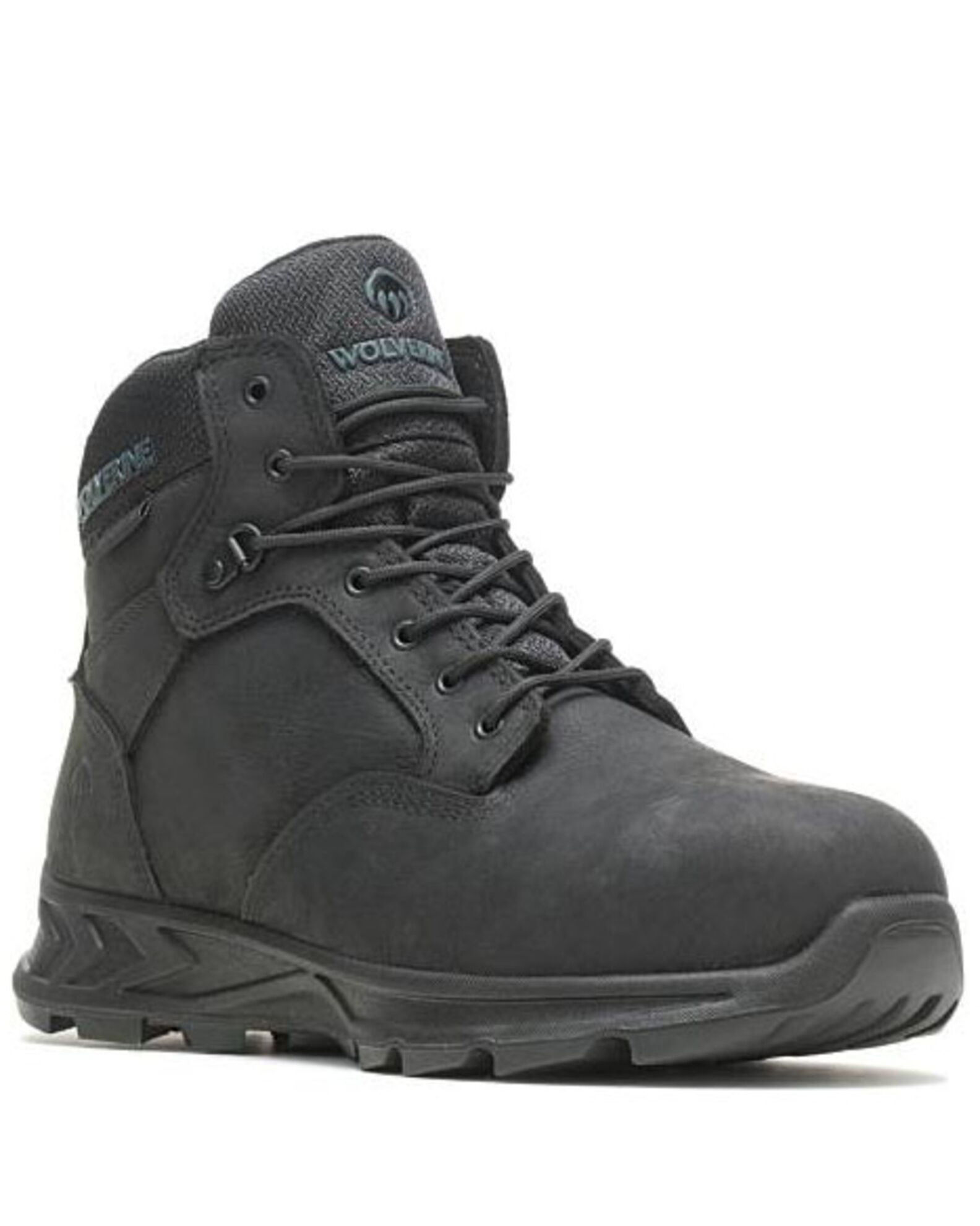 Image #1 - Wolverine Men's Shiftplus LX Work Boots - Alloy Toe, Black, hi-res