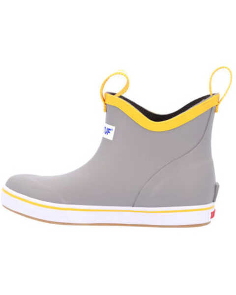 Image #3 - Xtratuf Boys' Ankle Deck Boots - Round Toe , Grey, hi-res