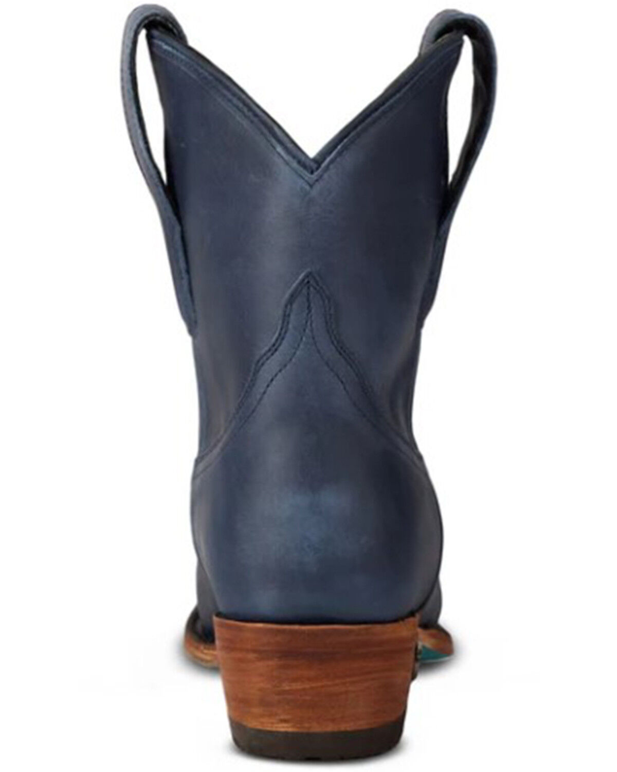Image #5 - Lane Women's Emma Jane Western Booties - Snip Toe, Navy, hi-res