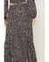 Image #4 - Idyllwind Women's Ridgepoint Ditsy Floral Print High Slit Maxi Skirt, Black, hi-res