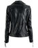 Image #2 - STS Ranchwear Women's Black Dreamer Moto Leather Jacket - Plus, Black, hi-res