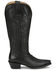 Image #2 - Tony Lama Women's Derby Jess Tall Western Boots - Snip Toe, Black, hi-res