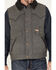 Image #3 - Powder River Outfitters Men's Heathered Wool Vest, Charcoal, hi-res