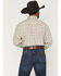 Image #4 - George Strait by Wrangler Men's Paisley Print Long Sleeve Button-Down Stretch Western Shirt - Big, Brown, hi-res