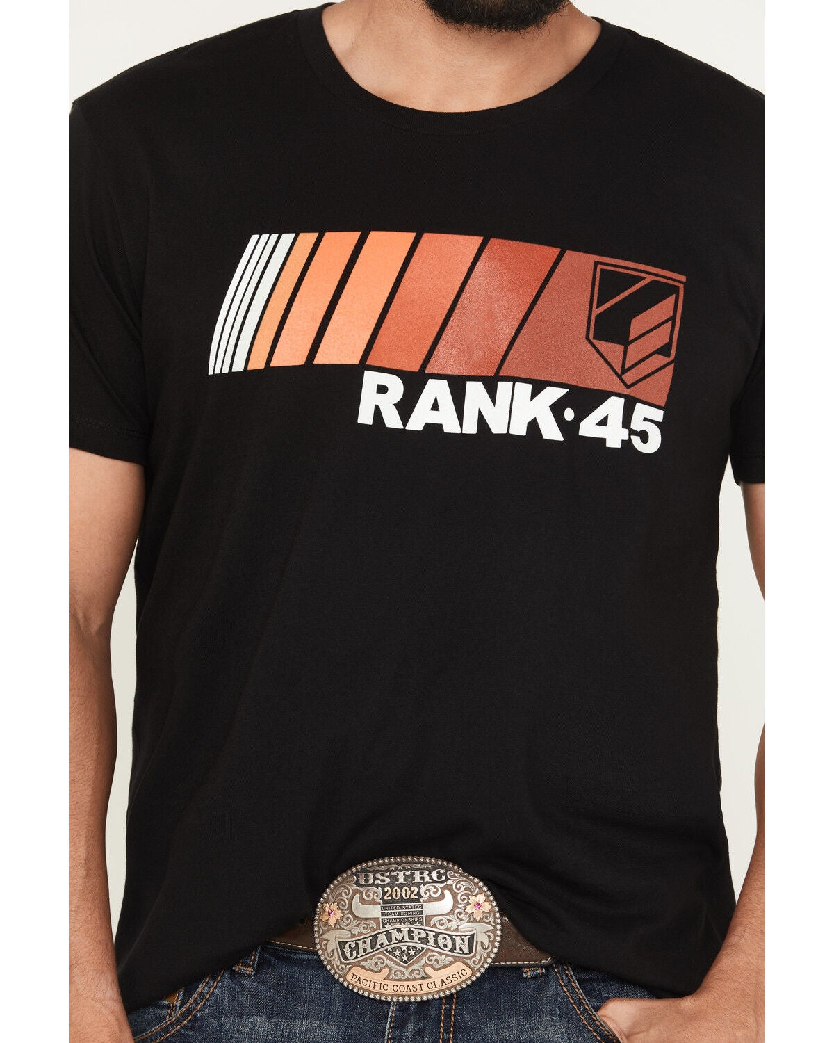 Image #3 - RANK 45&reg; Men's Pole Position Short Sleeve Graphic T-Shirt, Black, hi-res