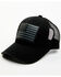 Image #1 - Hawx Men's Flag Patch Ball Cap, Black, hi-res