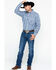 Image #6 - Wrangler 20X Men's Competition Advanced Comfort Long Sleeve Snap Western Shirt , Purple, hi-res