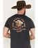 Image #4 - Wrangler Men's Tiger Country Club Short Sleeve Graphic T-Shirt, Charcoal, hi-res