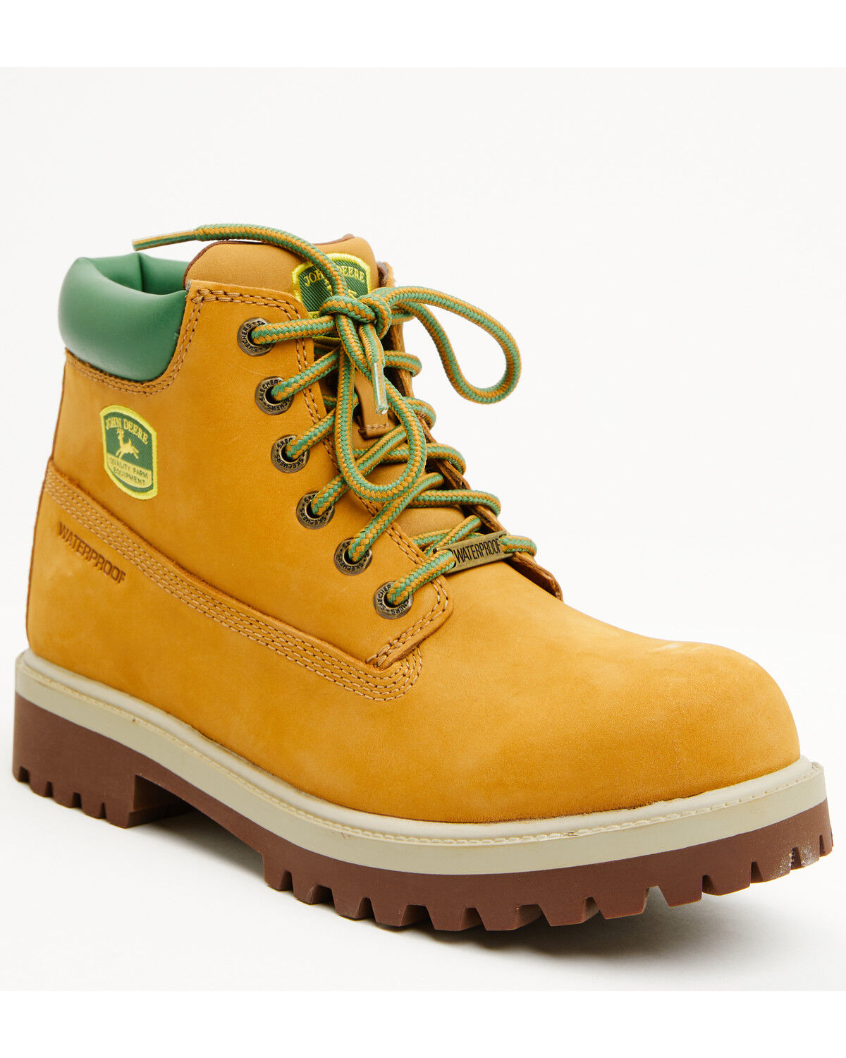 Image #1 - Skechers X John Deere Men's Sergeants Dozer Boots - Round Toe, Tan, hi-res