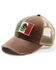 Cody James Men's Viva Mexico Embroidered Mesh-Back Ball Cap , Brown, hi-res