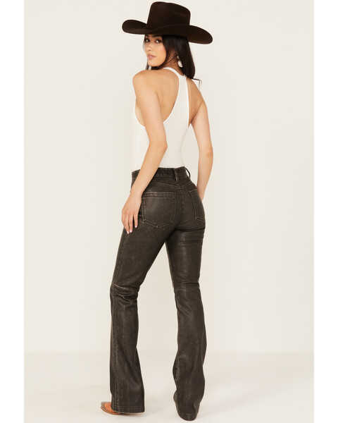 Image #3 - BLANKNYC Women's Lone Rider Bootcut Pants , Grey, hi-res