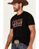 Image #2 - Cinch Men's Boot Barn Exclusive Logo Short Sleeve Graphic T-Shirt, Black, hi-res