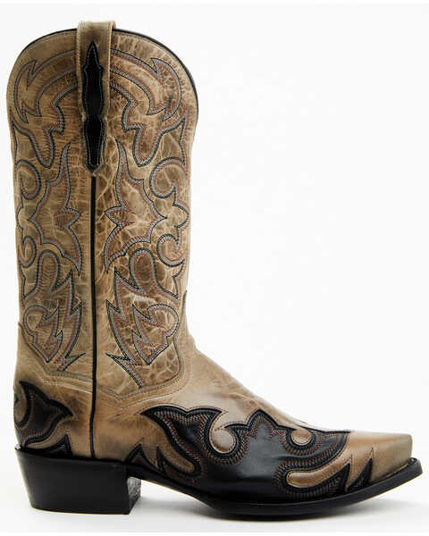 Image #2 - Dan Post Men's Lionell 13" Western Boots - Snip Toe, Grey, hi-res