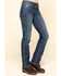 Ariat Women's Rebar Mid Rise Durastretch Nightride Riveter Work Straight Jeans, Blue, hi-res