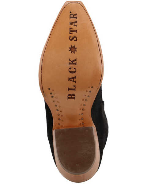 Image #7 - Black Star Women's Addison Tall Western Boots - Snip Toe , Black, hi-res