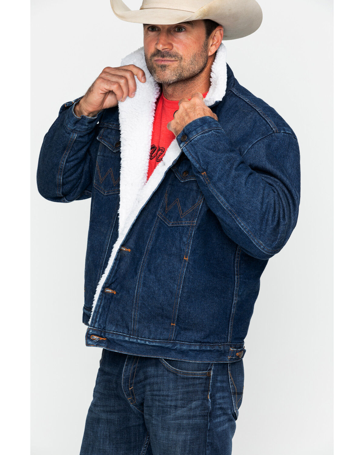 Wrangler mens sherpa clearance
