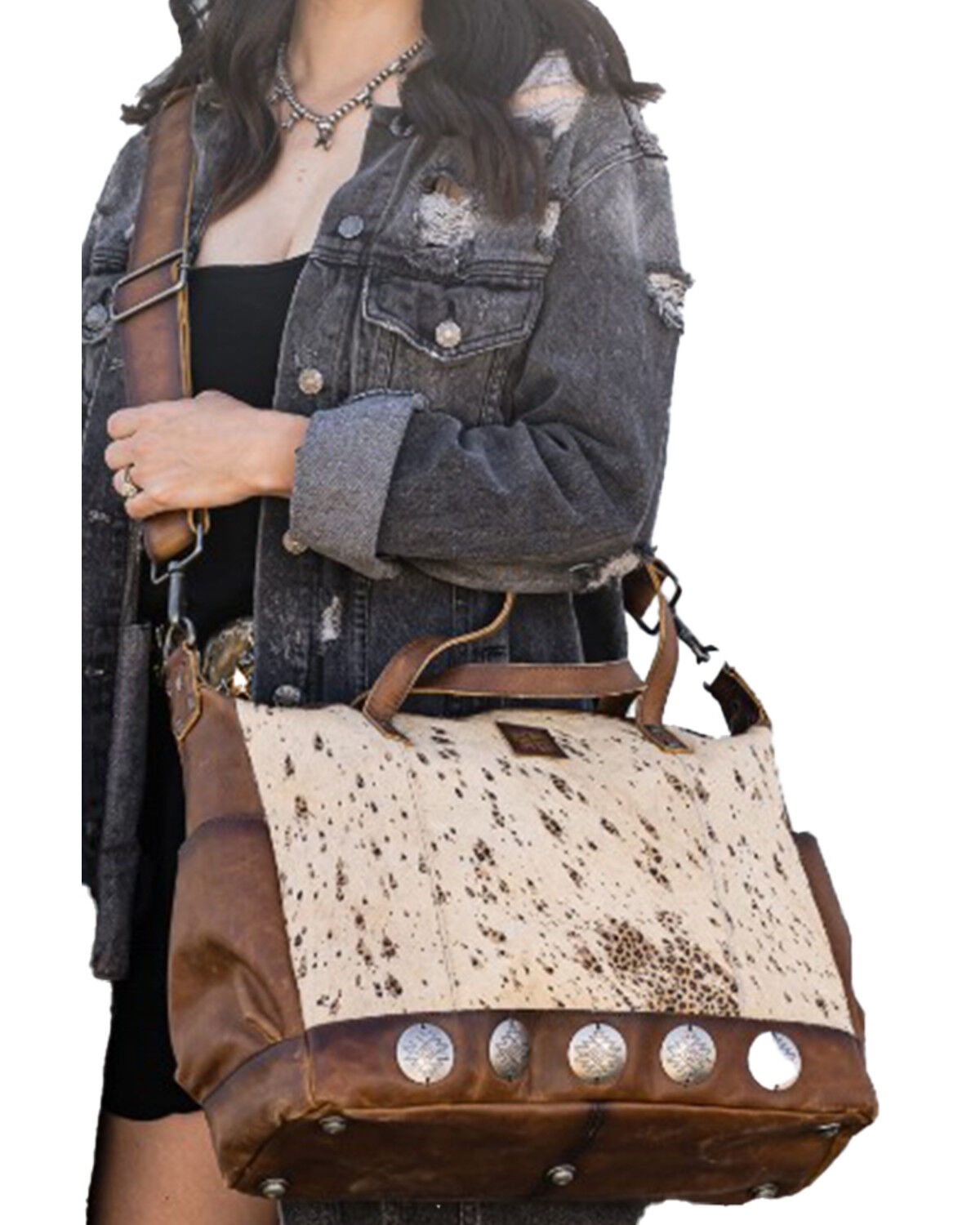Image #1 - STS Ranchwear by Carroll Women's Amelia Multi-Bag, Cream, hi-res