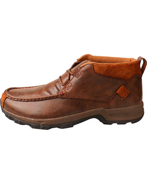 Image #3 - Twisted X Men's Waterproof Hiker Shoes - Moc Toe, Brown, hi-res