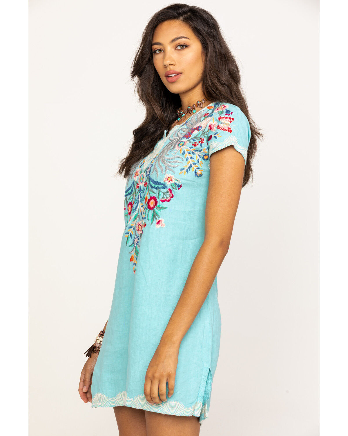 johnny was bisous easy long tunic