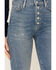 7 For All Mankind Women's Ultra High Rise Slim Kick-Flare Jeans, Blue, hi-res