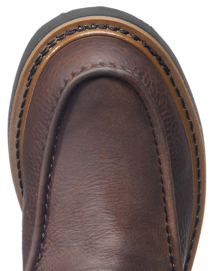 side zip wellington work boots