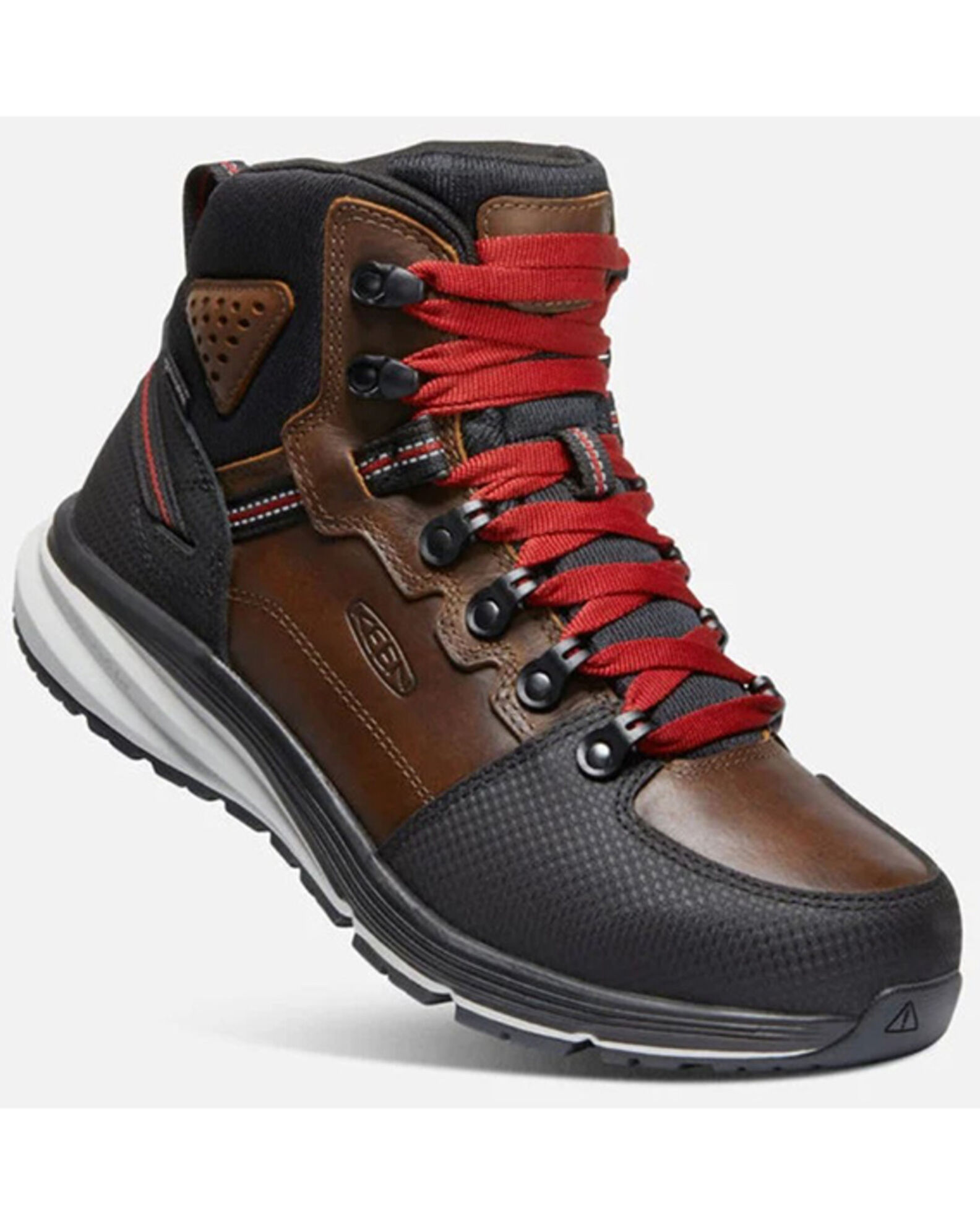 Keen Men s Red Hook Lace Up Waterproof Work Boots Soft Toe Sheplers