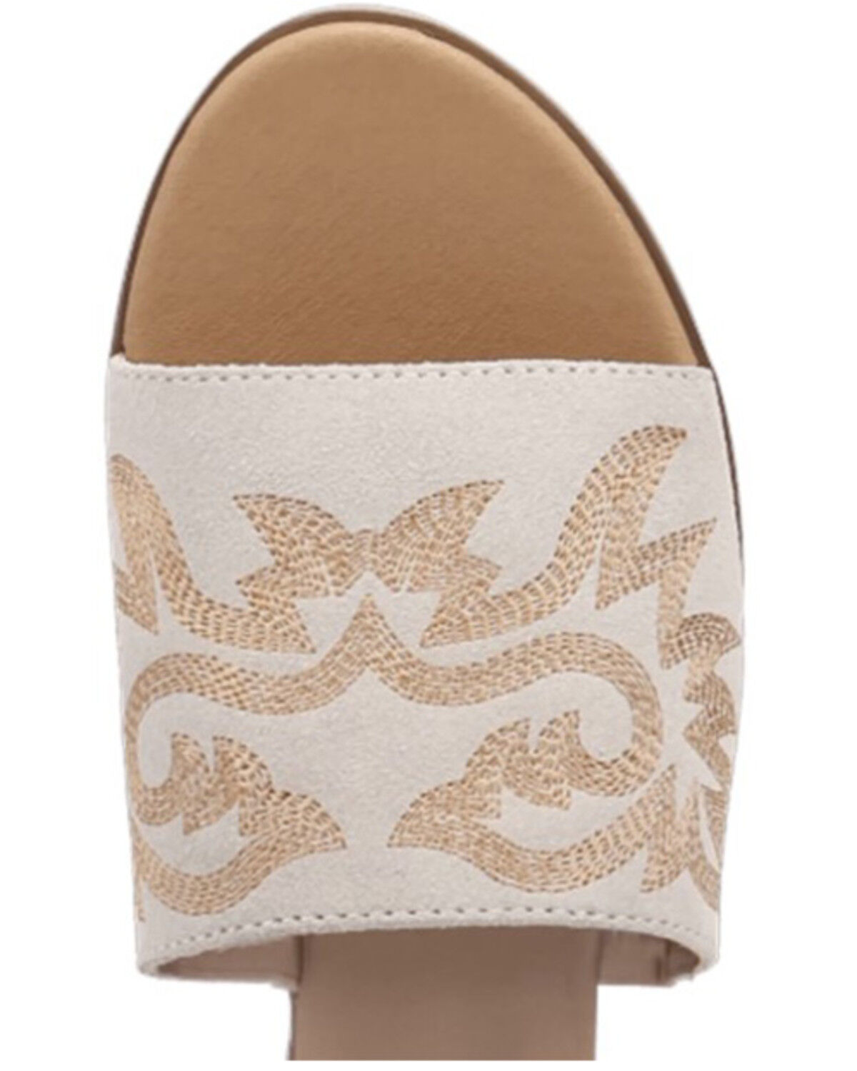 Image #6 - Dingo Women's Lasso Sandals, White, hi-res