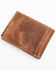 Image #4 - Cody James Men's Tooled Bifold Leather Wallet , Brown, hi-res