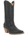 Image #1 - Dingo Women's Dollar Western Boots - Snip Toe, Black, hi-res