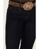 Image #4 - Ariat Women's Lennon Dark Wash Perfect Rise Slim Trouser Stretch Denim Jeans, Dark Wash, hi-res