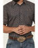 Image #3 - Gibson Trading Co Men's Aviara Geo Print Short Sleeve Button-Down Stretch Western Shirt, Navy, hi-res
