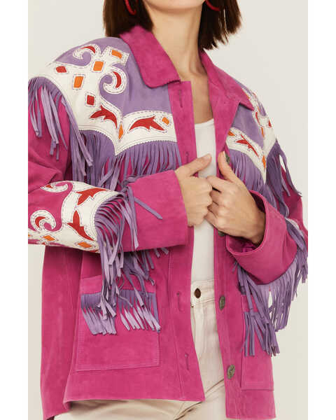 Image #3 - Double D Ranch Women's Bandera Jacket, Pink, hi-res