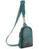 Image #2 - Wrangler Women's Mini Sling Crossbody Bag , Turquoise, hi-res