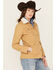 Shyanne Women's Canvas Barn Jacket, Coffee, hi-res