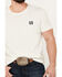 Cinch Men's Logo Short Sleeve Graphic T-Shirt, Cream, hi-res