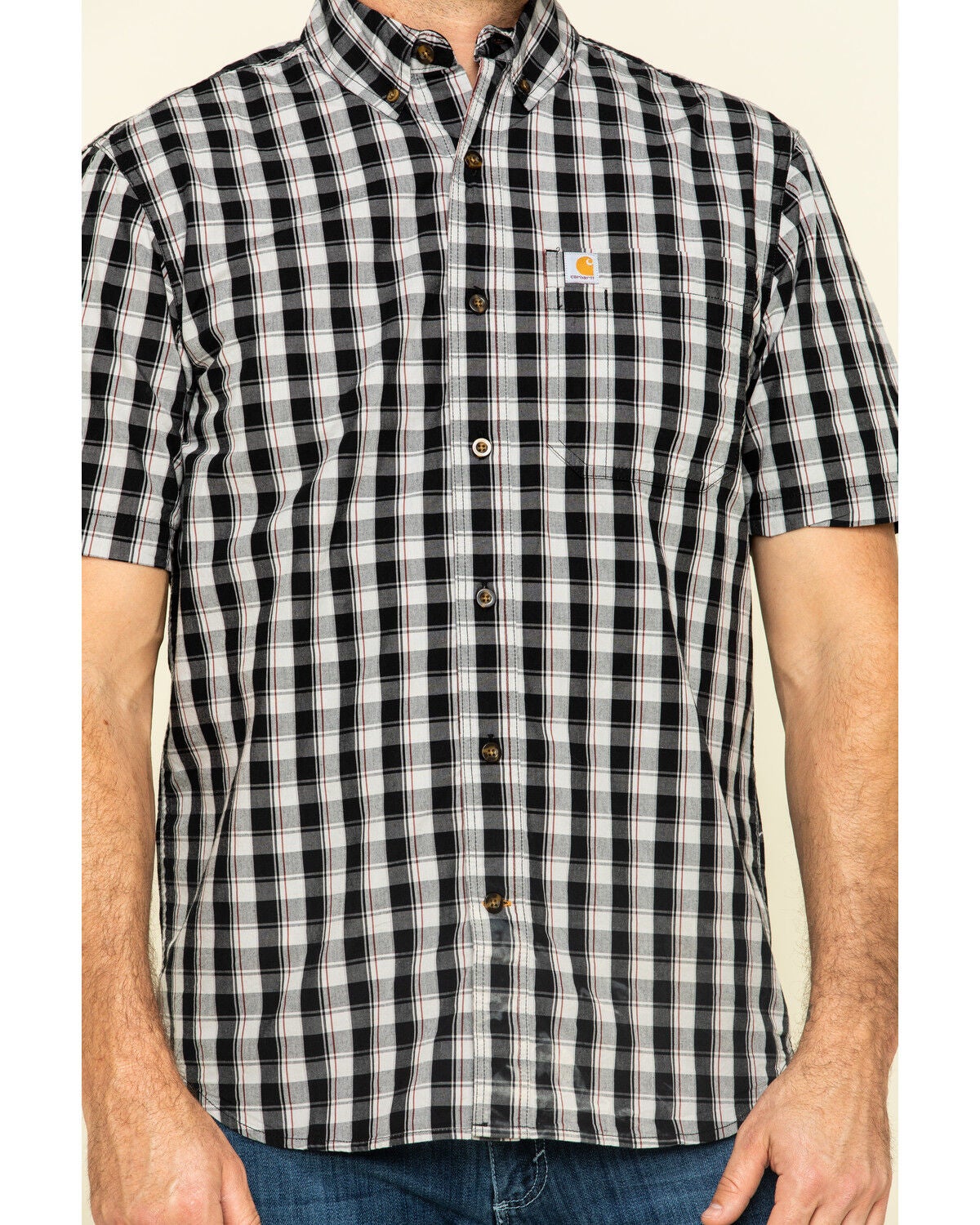 carhartt force button down shirts