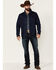 Image #2 - Cody James Men's Coasting Medium Wash Button-Front Unlined Denim Jacket, Indigo, hi-res