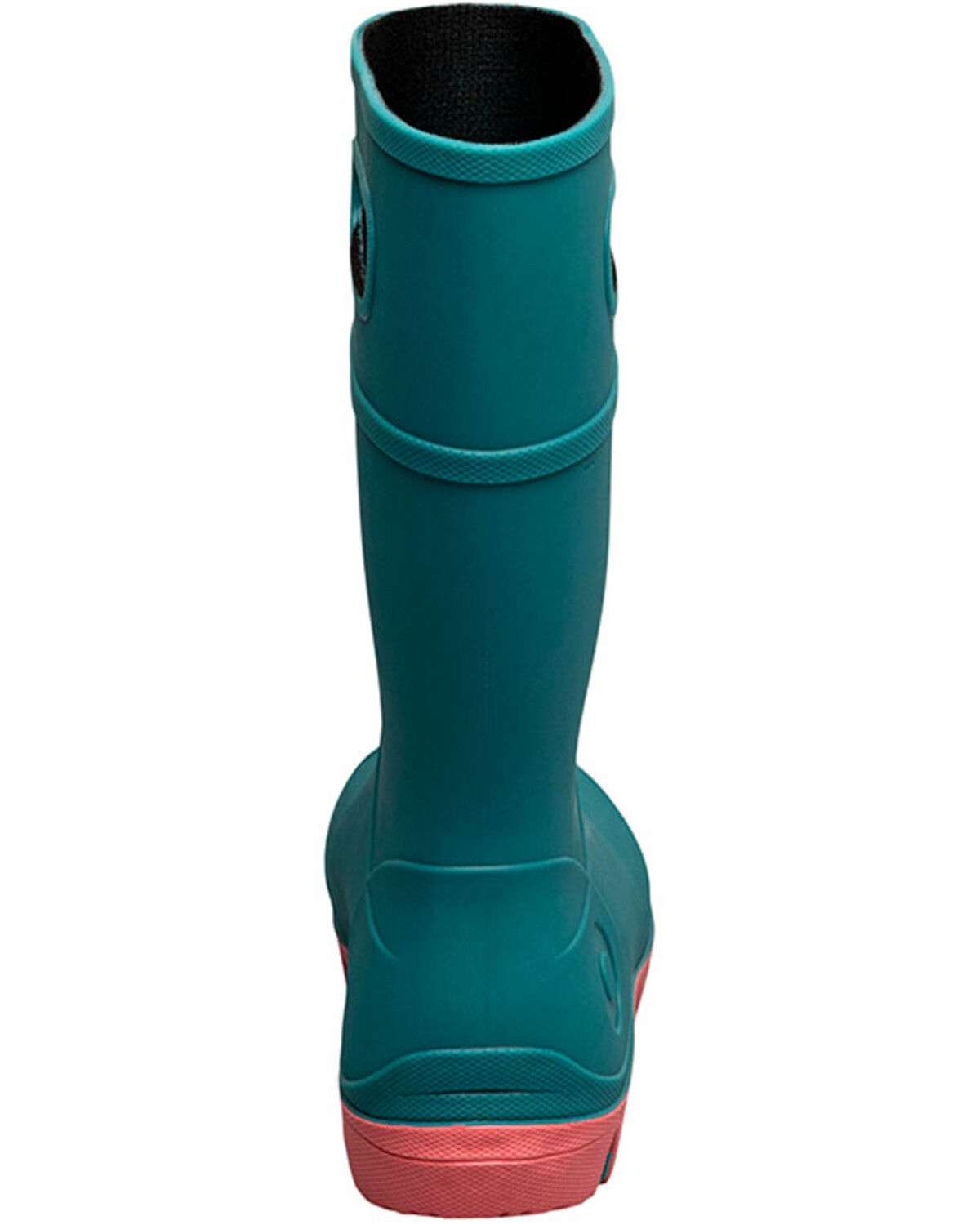 Image #5 - Bogs Girls' Essential Tall Rain Boots - Round Toe, Turquoise, hi-res