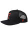 Image #5 - Hey Men's Texas Tech Logo Patch Mesh Ball Cap, Black, hi-res