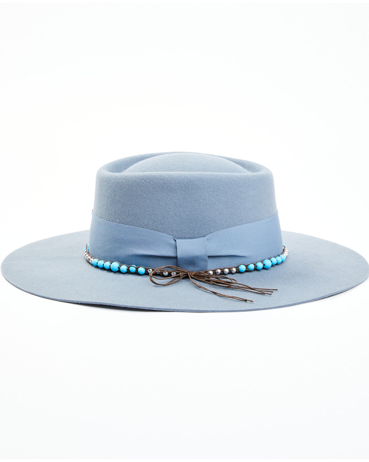 Image #3 - Shyanne Women's Dancer Telescope Felt Western Fashion Hat, Light Blue, hi-res