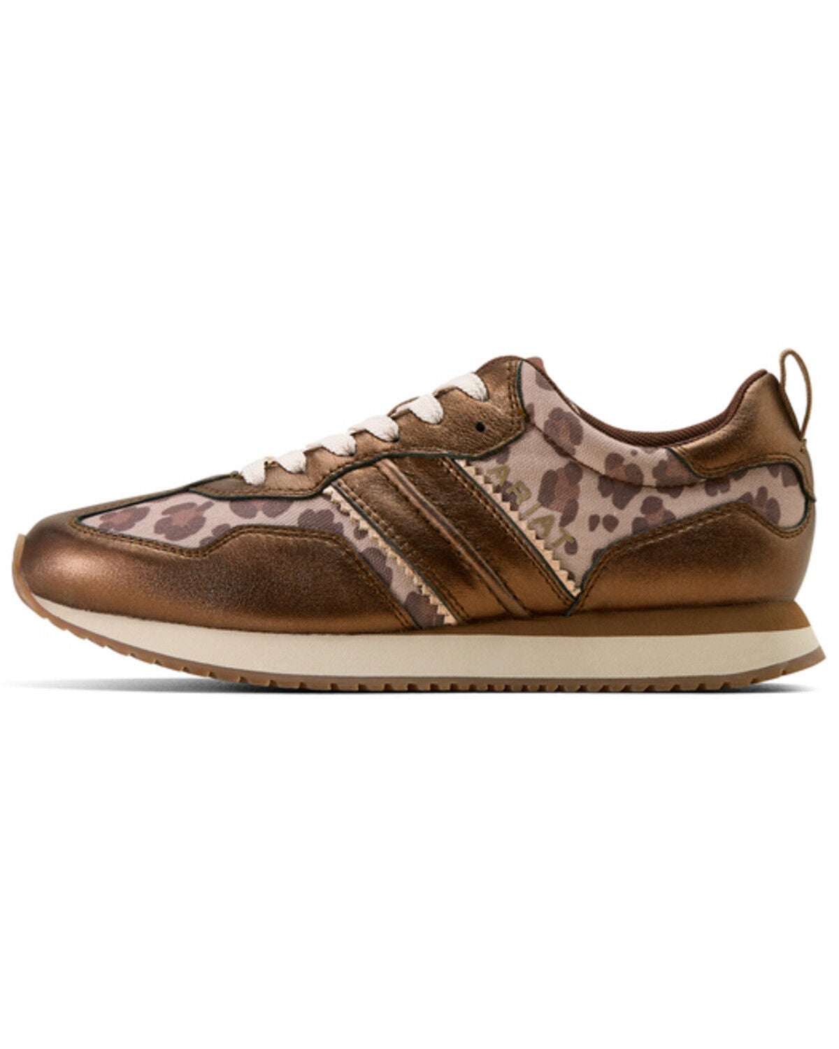Image #2 - Ariat Women's Ranch Runner Leopard Print Casual Shoes, Leopard, hi-res