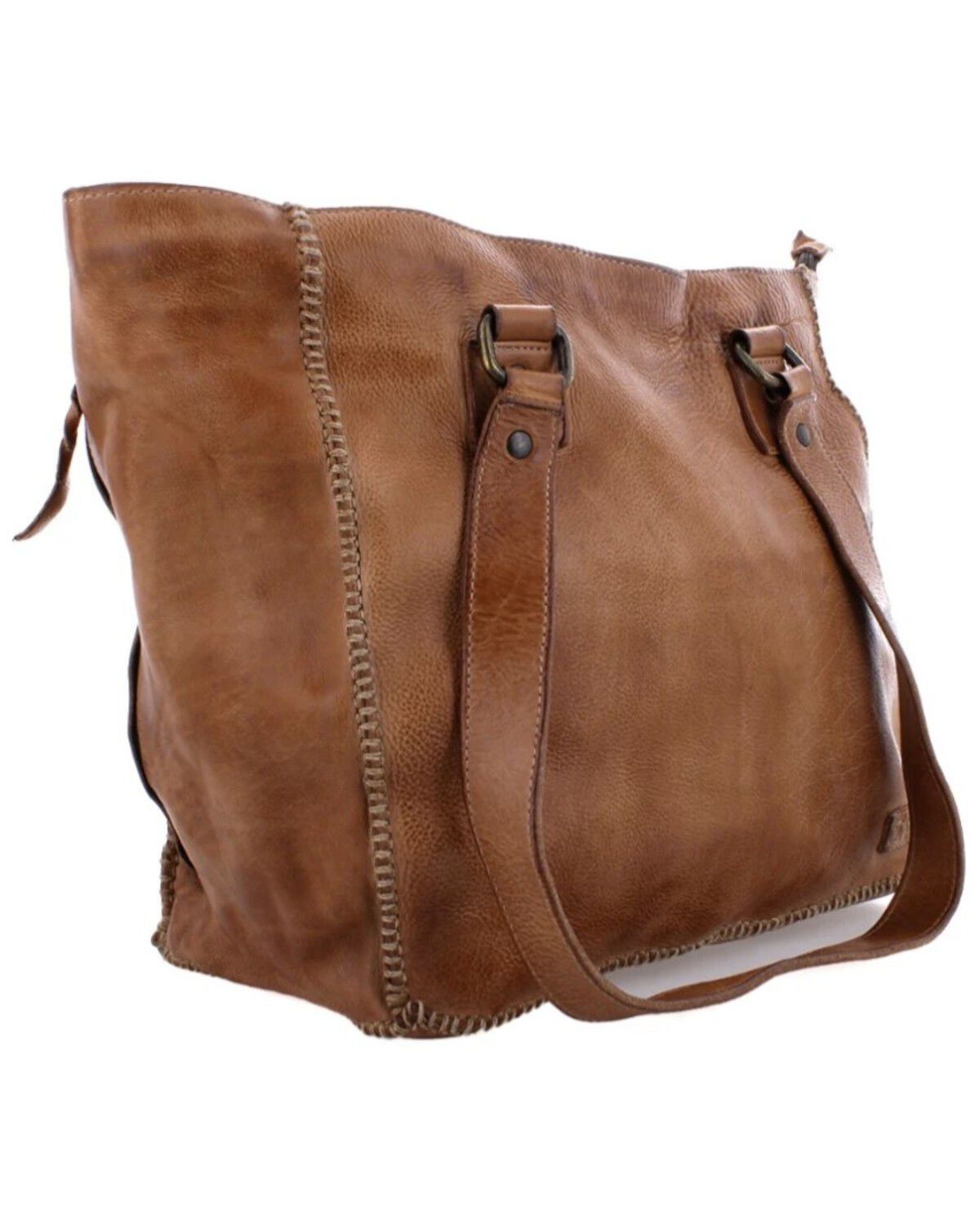 Image #2 - Bed Stu Women's Celindra LTC Tote Bag, Distressed Brown, hi-res