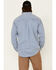 Image #5 - Ariat Men's FR Striped Long Sleeve Button Work Shirt, Blue, hi-res