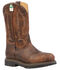 Image #1 - Boulet Laid Back Tan Spice Flame Resistant Work Boots - Steel Toe, Tan, hi-res