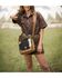 Image #6 - STS Ranchwear By Carroll Women's Della Cowhide Crossbody Purse, Brown, hi-res