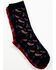 Image #1 - Shyanne Women's Libby Paisley Crew Socks - 3-Pack, Cream, hi-res